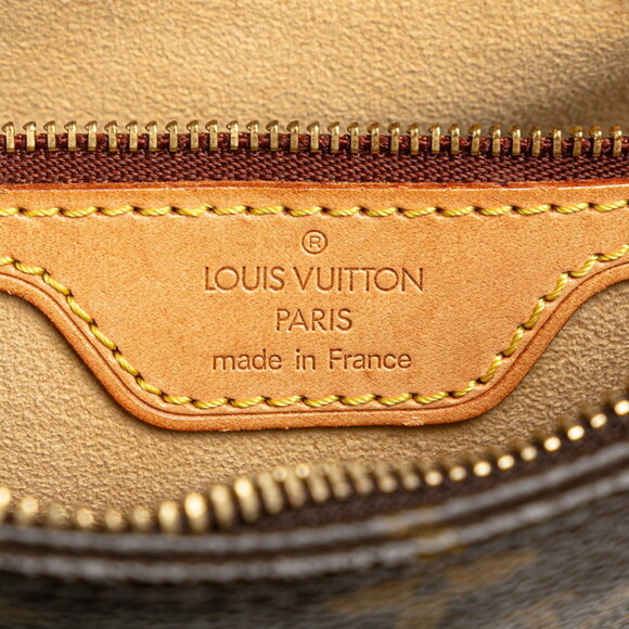LOUIS VUITTON Brown Monogram Leather Shoulder Bag - Picture 9 of 11